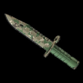 ★ StatTrak™ Штык-нож M9 | Пиксельный камуфляж «Лес»